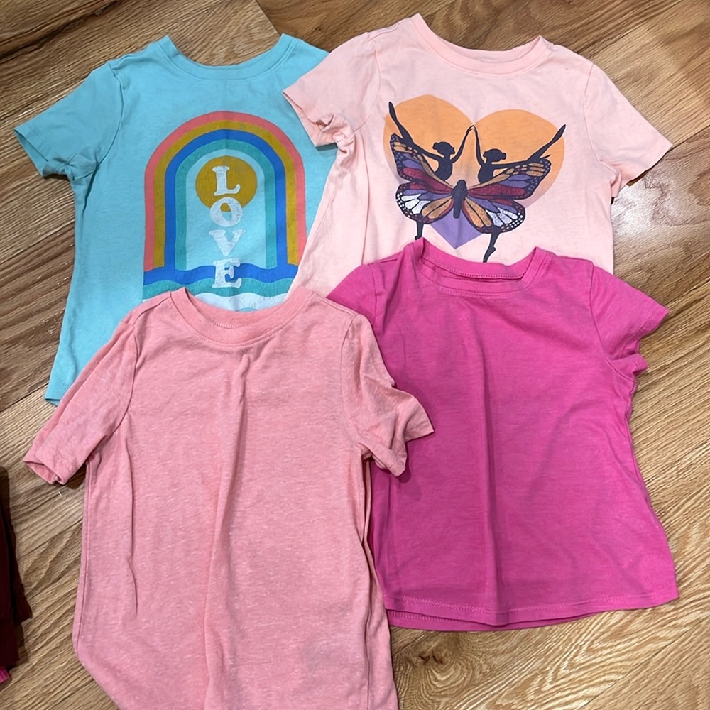 Mixed Lot of 12 Girls Shirts/Sweatshirts-4/4T OldNavy, Gap, OshKosh & Others